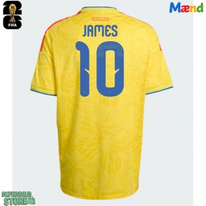 Colombia James Rodriguez #10 Replika Hjemmebanetrøje VM 2026 Kortærmet